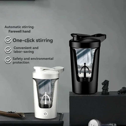 Electric Protein Shaker Bottle Mixing cup USB Rechargeable