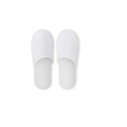 20 pairs SPA HOTEL GUEST SLIPPERS CLOSED TOE TOWELLING DISPOSABLE TERRY STYLE