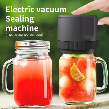 Electric Mason Jar Vacuum Sealer Kit Full Automatic Jar Sealer Mason Jar Lids