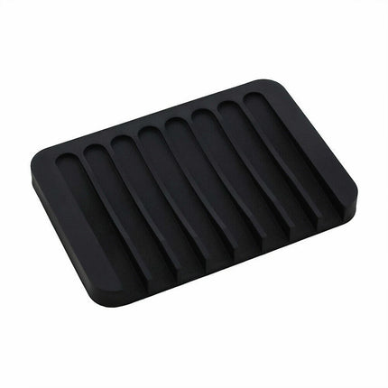 3Pcs Silicone Drain Soap Dish Tray, Bathroom Soap Holder & Jewelry Storage Plate