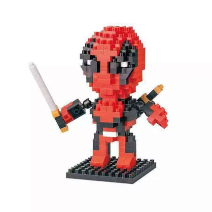 Deadpool Superhero LOZ Style Nano Brick Mini Building Block Puzzle Toy Gift