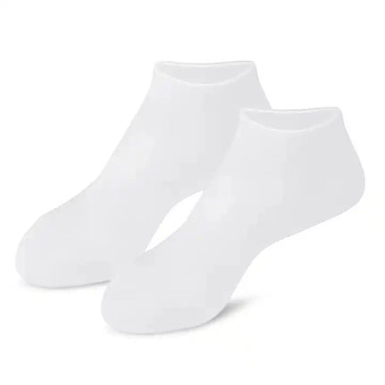 2Pairs Silicone Foot Care Socks Moisturizing Gel Socks Elastic Cracked Skin Care