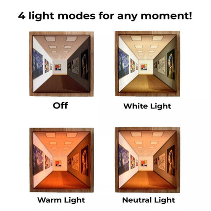 3D Eye USB Visual Night Light, Three Dimensional Visual Effect LED Lights Gift