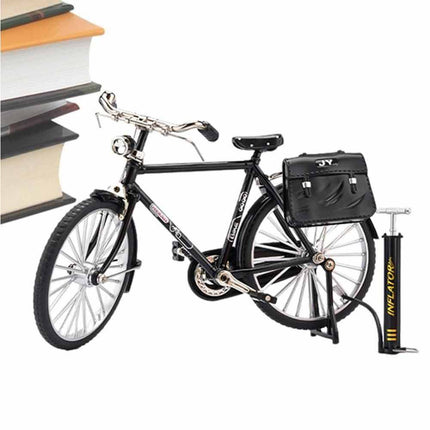 DIY Retro Bicycle Model Mini Alloy Bicycle Miniature Simulation Finger Bike Toys