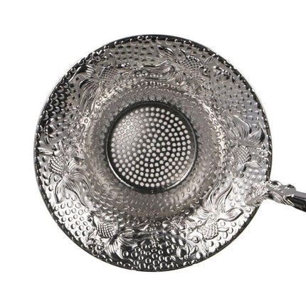 1pc Tea Strainer Tea Filter Tea Colander With Wood Handle Teaware Supplies