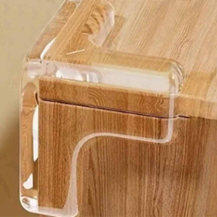 10Pcs Clear Rubber Furniture Corner Guards Table Edge Baby Safety Protectors