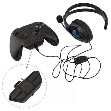 Stereo Headset Adapter Headphone Adaptor Converter for Xbox One Game Controller