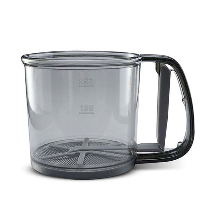 Kitchen Round Flour Sieve Filter Handheld Powdered Sugar Powder Sifting Cup