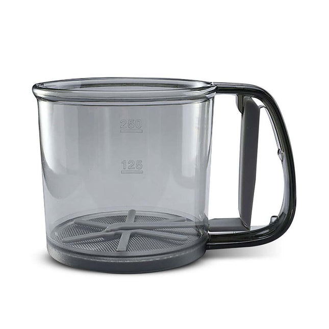 Kitchen Round Flour Sieve Filter Handheld Powdered Sugar Powder Sifting Cup