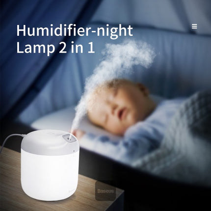 Baseus 600ML Large Capacity Humidifier with Night Light Function for Home/Office