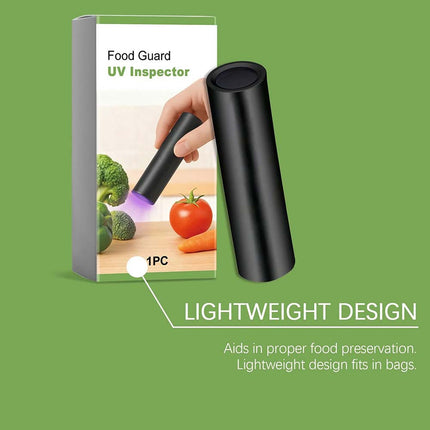Portable UV Black Light Flashlight for Vegetables Detection