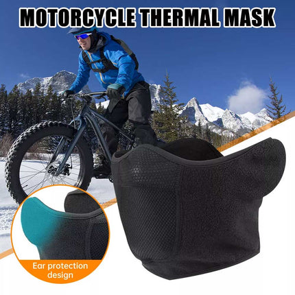 Winter Windproof Half Face Mask Ear Warmer Cold Weather Ski Motorcycle Riding
