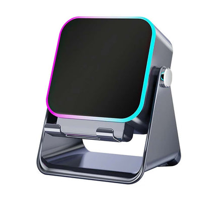 5-in-1 Wireless Induction Bluetooth Audio Speaker with Integrated Phone Stand