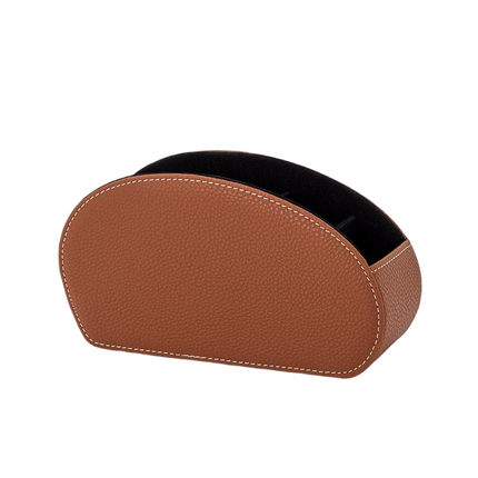 Storage Box PU Leather Phone And TV Remote Control Desk Organizer Holder Home