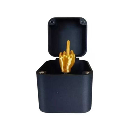 Middle Finger Surprise Gift Box, Christmas Novelty Fun Prank Toy Xmas Gift Funny