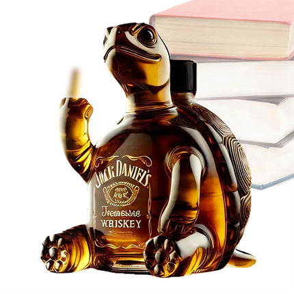 2025 Turtle Whiskey Decanter Unique Animal-Shaped Glass Bottle for Whiskey Ideal Gift