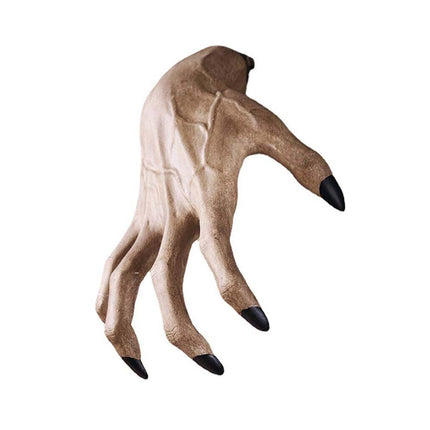 Scary Resin Hand‑Claw Wall Pendant, Halloween Art Craft Party Decoration Ornament