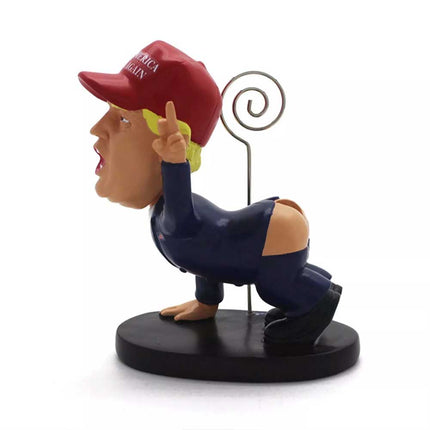 2024 Donald Trump MAGA Christmas resin ornaments office funny Ornaments Gift