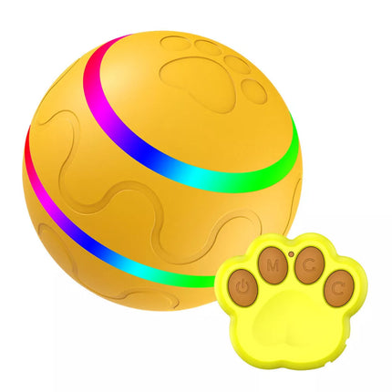 Pet Dog Interactive Play LED Toy Ball Indoor Outdoor Puppy Training Moving Roll