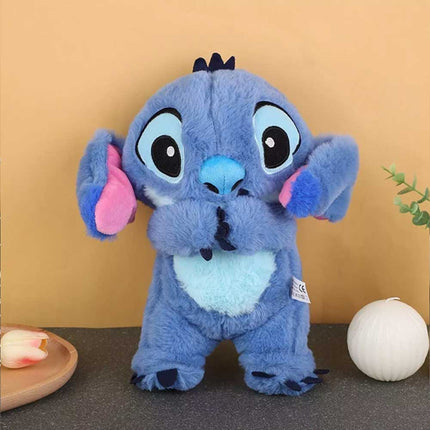 Stitch Breathing Musical Soothing Doll Sleep Toys Anxiety Relief Plush Toy Gift