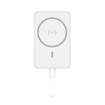 PISEN 10000mAh 30W Magnetic Wireless Power Bank, PD QC3.0 Fast Charging with Foldable Stand