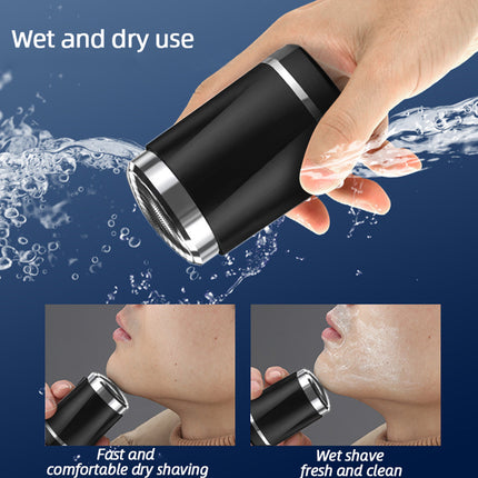 Portable Mini Electric Shaver Washable Beard Trimmer Men Razor USB Rechargeable