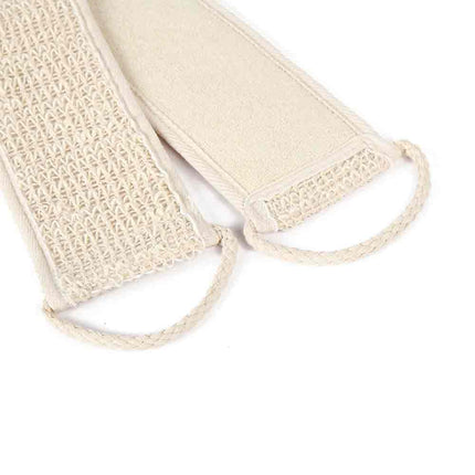 Men’s Back Exfoliating Scrubber, Long Strap Loofah Bath Shower Sponge