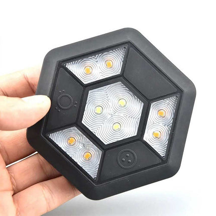 360° Rotating LED Magnetic Car Warning Light High-Visibility Flashing Emergency Beacon