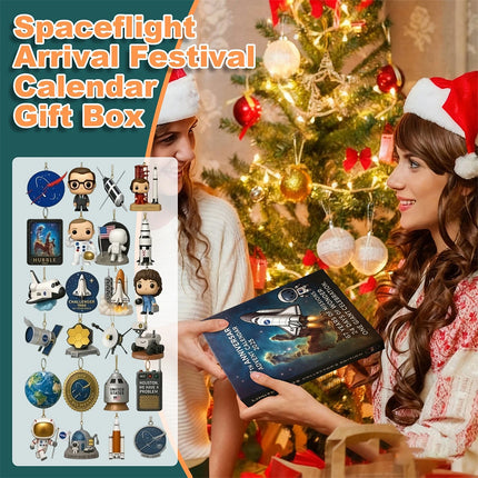 2025 NASA 2D Acrylic Advent Calendar 24 Days Christmas Countdo