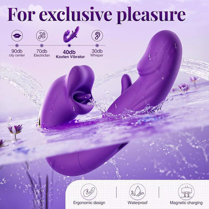 Flapping Tapping Vibrator Dildo G Spot Vibrator Clit Sucking Sex Toys for Women
