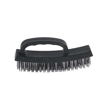 1 Piece D-Handle Hand Wire Brush – For BBQ, Rust, Metal & Paint Cleaning/Removal