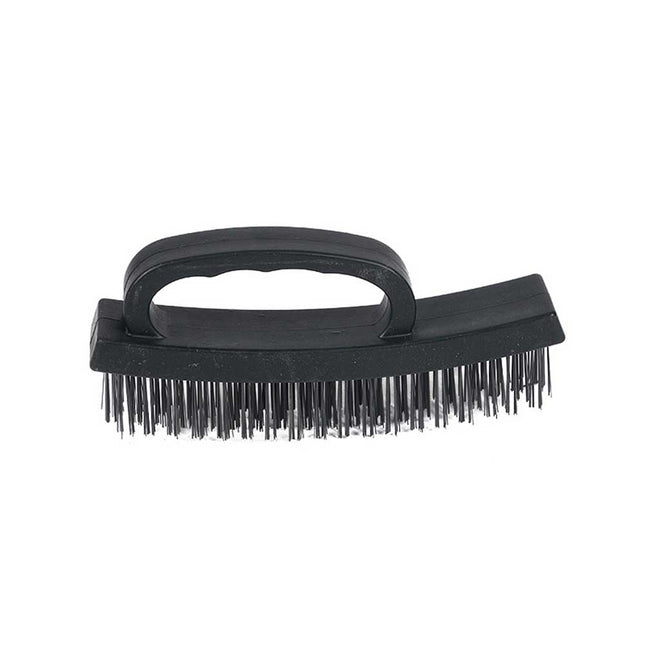 1 Piece D-Handle Hand Wire Brush – For BBQ, Rust, Metal & Paint Cleaning/Removal