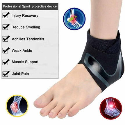 1 pairPlantar Fasciitis Therapy Wrap Heel Foot Pain Arch Support Ankle Brace OneSize