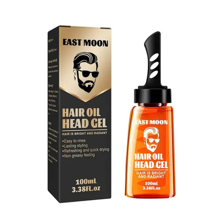 100ml Men's Hair Oil Head Gel Hair Wax Hair Styling Comb Hair Styling Cream