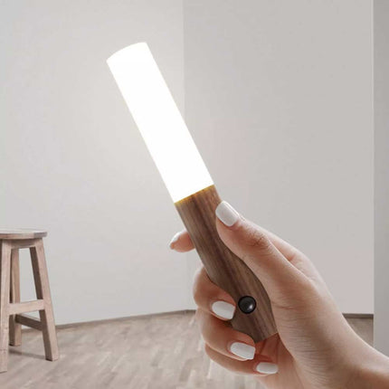 Wireless USB Rechargeable Night Light Motion Sensor LED Wall Light Magnetic Lamp
