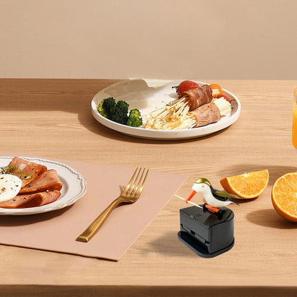 Toothpick Holder Dispenser Cute Bird Intelligent Automatic Toothpick Box Home