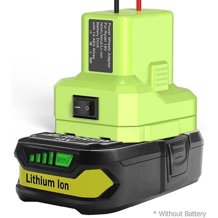 For Ryobi One+ 18V Ithium-ion Batteries DIY Battery Output Adapter Converter