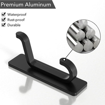 Self Adhesive Hooks Sticky Extra Strong Hanging up to 6KG Metal Heavy Duty