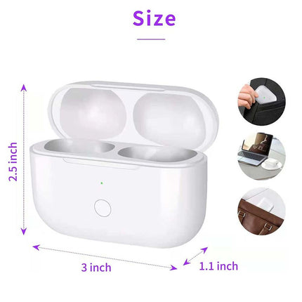 Replacement Wireless Charging Case fit For Airpods Pro 1 2 Bluetooth Compatible