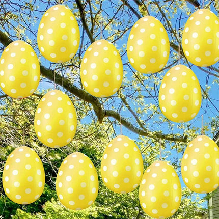 1x RandomColor  Inflatable Easter Egg & Pump Easter Inflatables Outdoor Decor