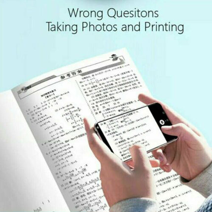 Mini Pocket Bluetooth Thermal Printer, Portable Label & Photo Maker