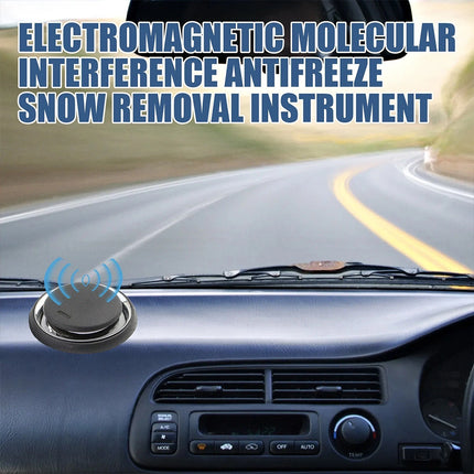 1X Electromagnetic Car Snow Removal Device, Portable Car Defroster, Efficient Ice Melting Deicer Tool