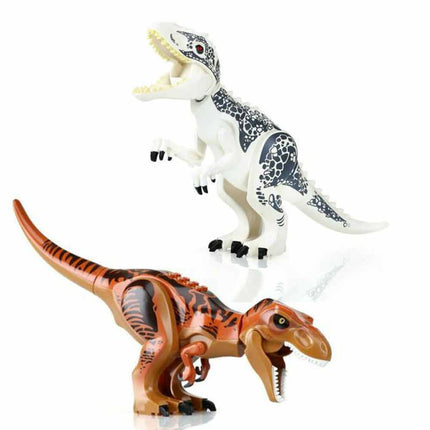 Jurassic Indominus Rex XXL Large Full Size Dinosaur Figure Blocks Fit Toys Sets