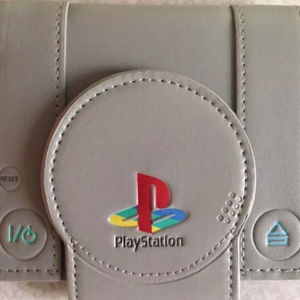 Console Shaped Double Fold Wallet Classic Gaming Style Student Wallet