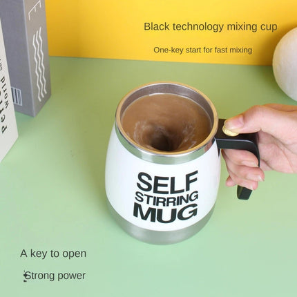 Automatic Self Stirring Mug, Electric Auto Mixing Cup for Coffee, Milk, Tea & Beer