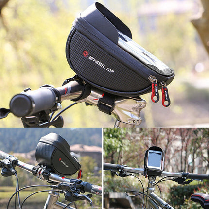 Bike Bicycle Motorcycle Handlebar Mount Holder Waterproof Case for Mobile Phone