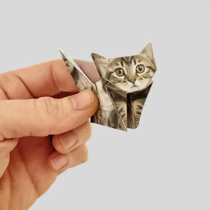 DIY Origami Animals Kit - 50 Sheets Paper to Fold Cat & Dog Figures