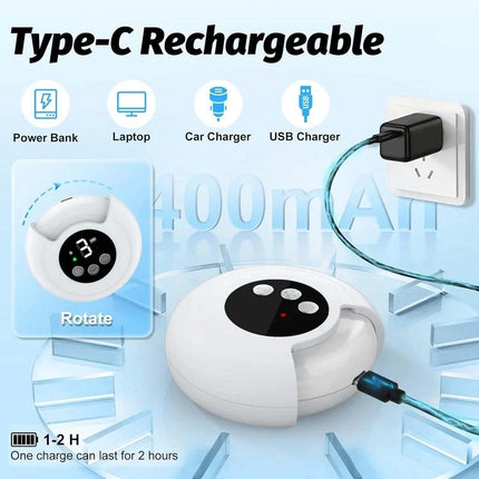 Electric Nail Clippers with Nail File Safe Automatic Trimmer, Rechargeable
