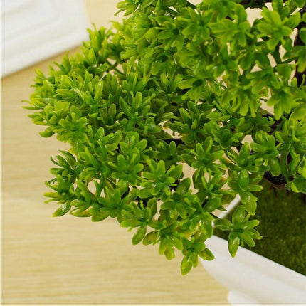Bonsai Simulation Artificial Plants Fake Pine Tree Home Decor Flowers In Pots