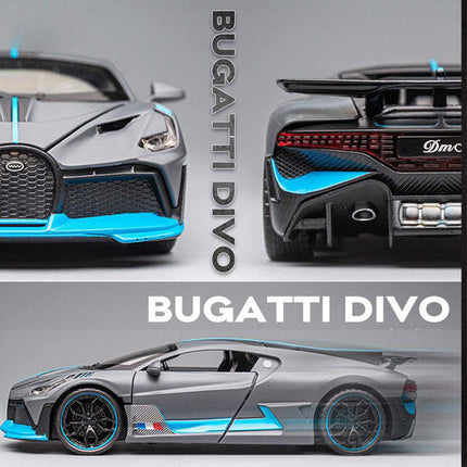 1:32 Alloy Sports Car Diecast Model, Stylish Racing Toy Car